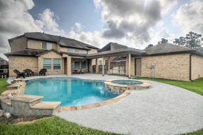 Exquisite Katy Retreat with Yard and Theater Room!